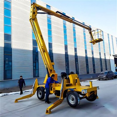 رافعة ذاتية الدفع قابلة للسحب